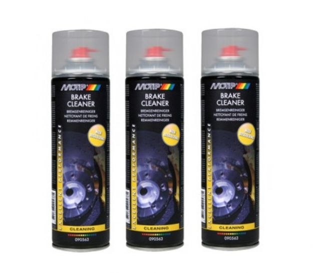 Picture of Motip 500ml Brake Cleaner x3 Pack